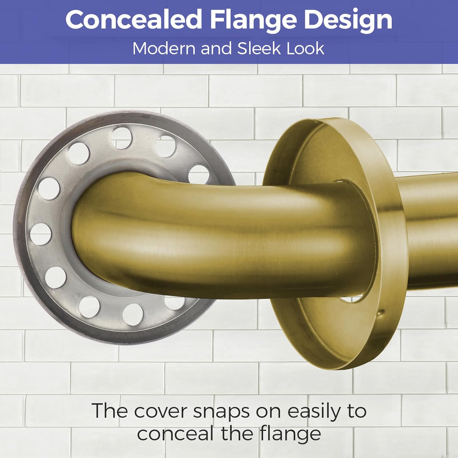 Stardrix Grab Bar Bundle for ADA Compliance, Brushed Gold Stainless Steel Grab Bar Set for Commercial and Residential Restrooms, 1.5" Diameter - 18", 36", 42" - Pack of 3