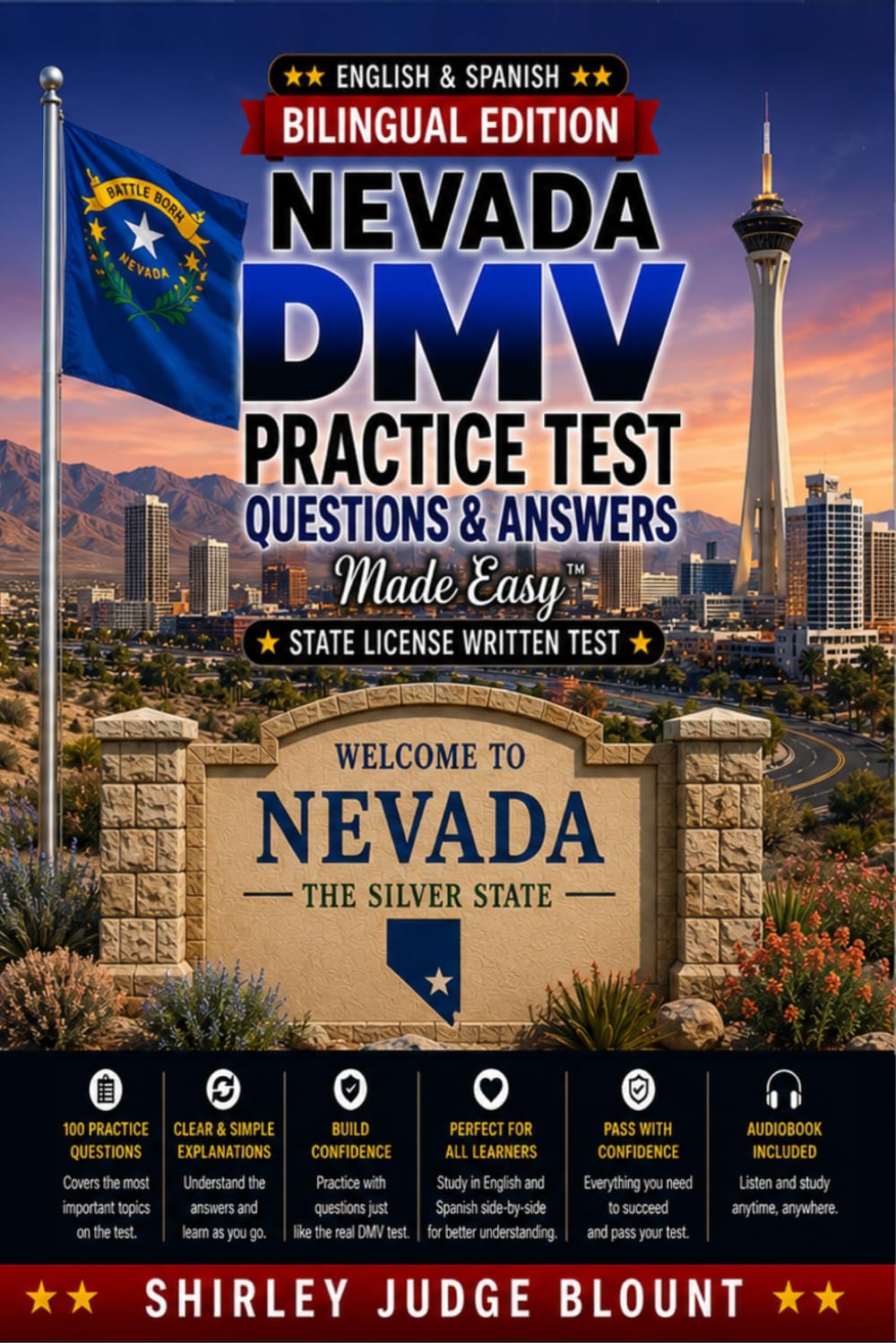 Nevada DMV English Test Made Easy™: Driver's License Written Test Study Guide with Practice Questions
