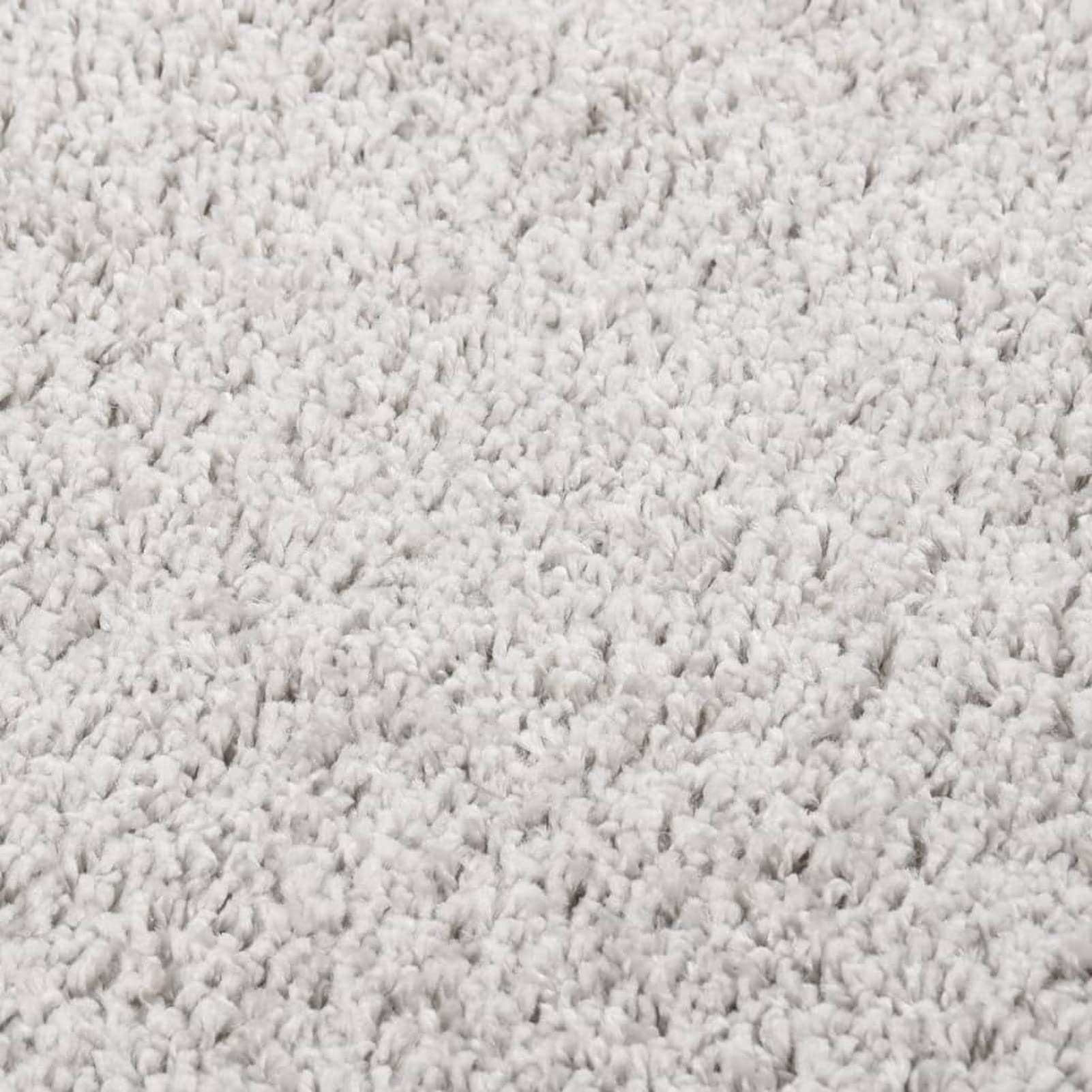 Homgoday Tapis Shaggy gris clair, 160 x 230 cm, antidérapant, tapis de cuisine, tapis de couloir, tapis de salon, tapis de chambre à coucher