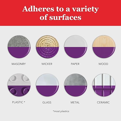 Vista 75 de Krylon - Pintura y primer en aerosol COLORmaxx K05511007, 12 onzas, rojo cereza brillante Cherry Red