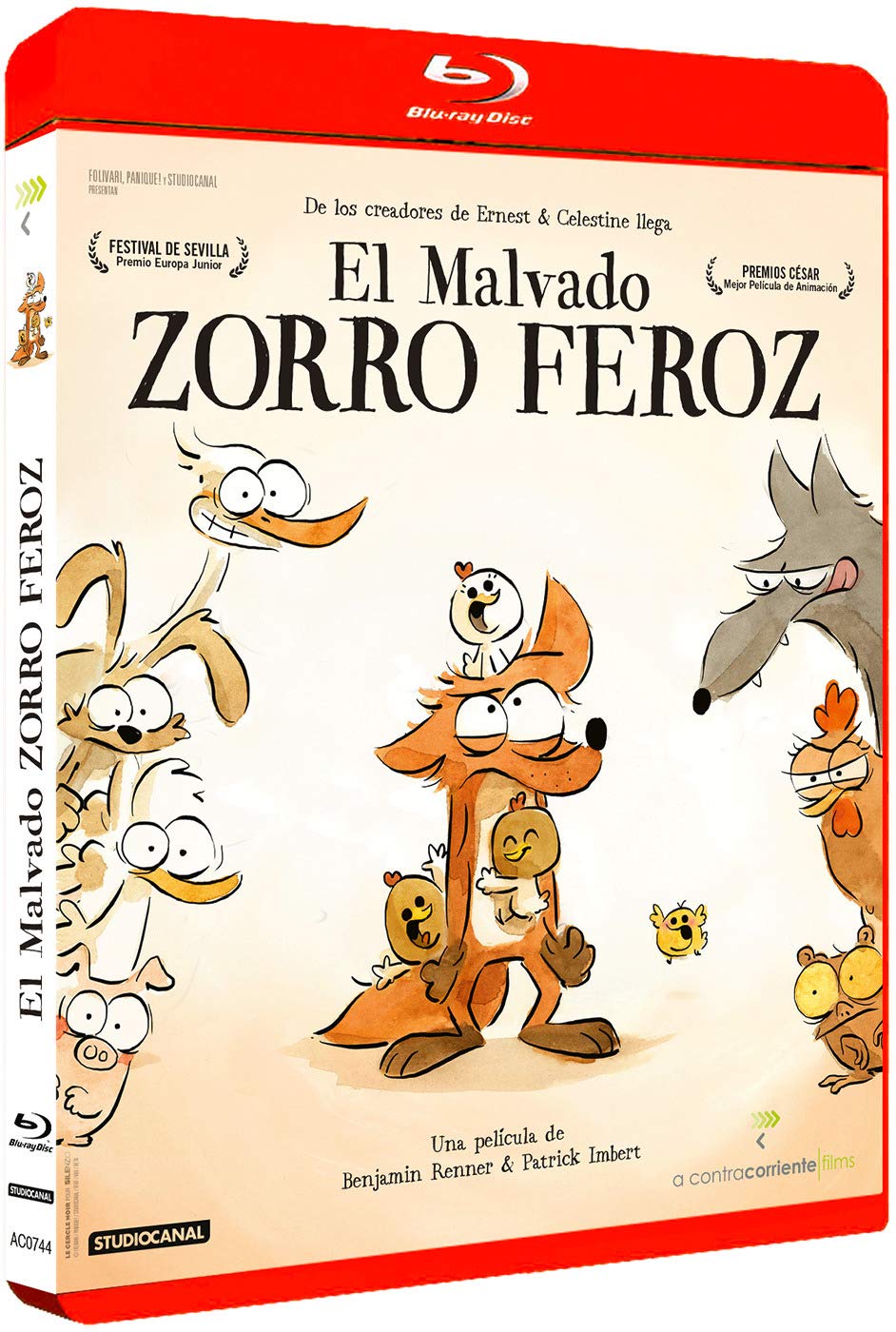 Le grand méchant renard et autres contes... - El malvado zorro feroz [Blu-ray]