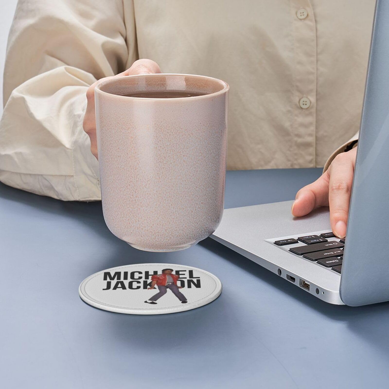 Amazon｜Michael Jackson マイケル ジャクソン コースター 円型 PU