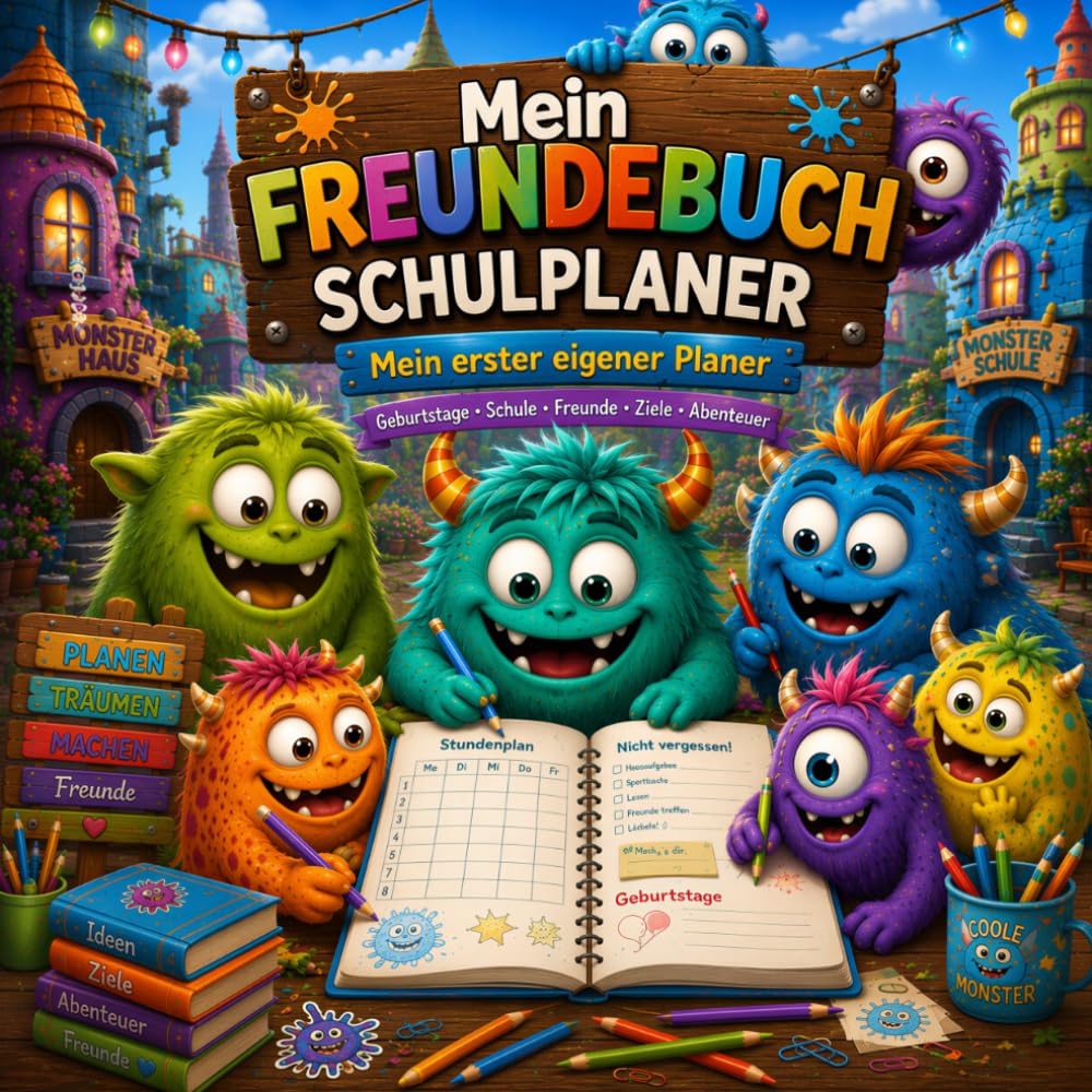 Mein erster Planer und Freunde Buch