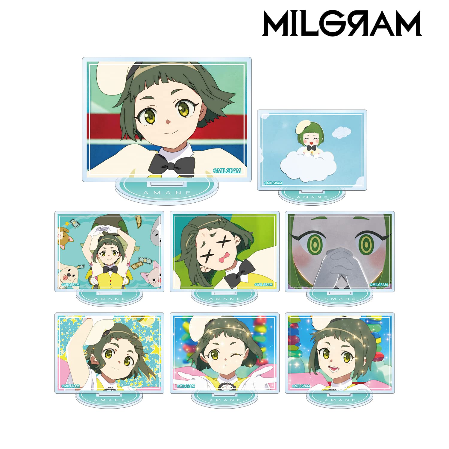 Amazon.co.jp: MILGRAM ミルグラム トレーディング MV アクリル 