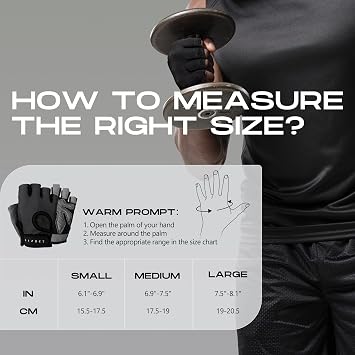 LIFECT Essential Breathable Workout Gloves, Weight Lifting Fingerless Gym Exercise Gloves with Curved Open Back, for Powerlifting, Women and Men