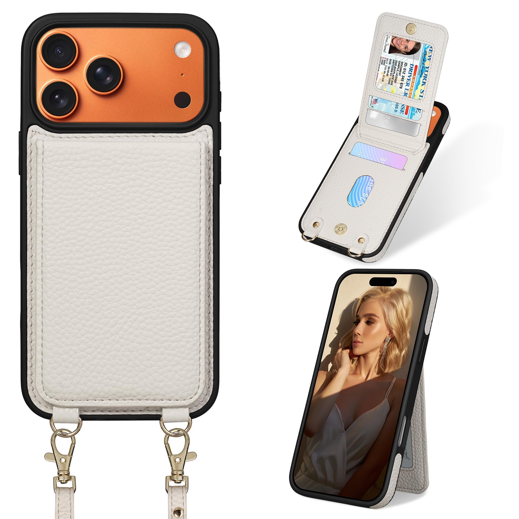 Amazon.com: Keallce Case for iPhone 17 Pro Max 6.9'', Crossbody