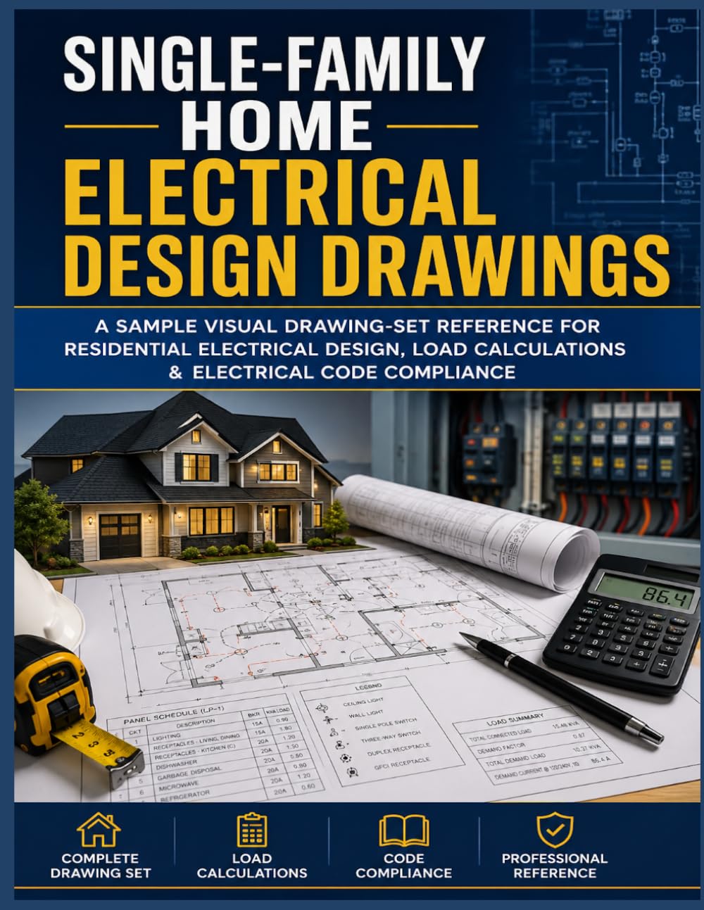 SINGLE-FAMILY HOME ELECTRICAL DESIGN DRAWINGS