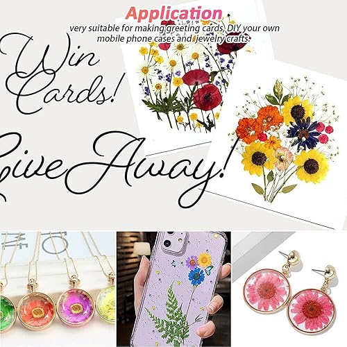 Miniatura 8 de 1420 hojas de flores secas reales prensadas para resina epoxi, fabricación de joyas, bricolaje de uñas