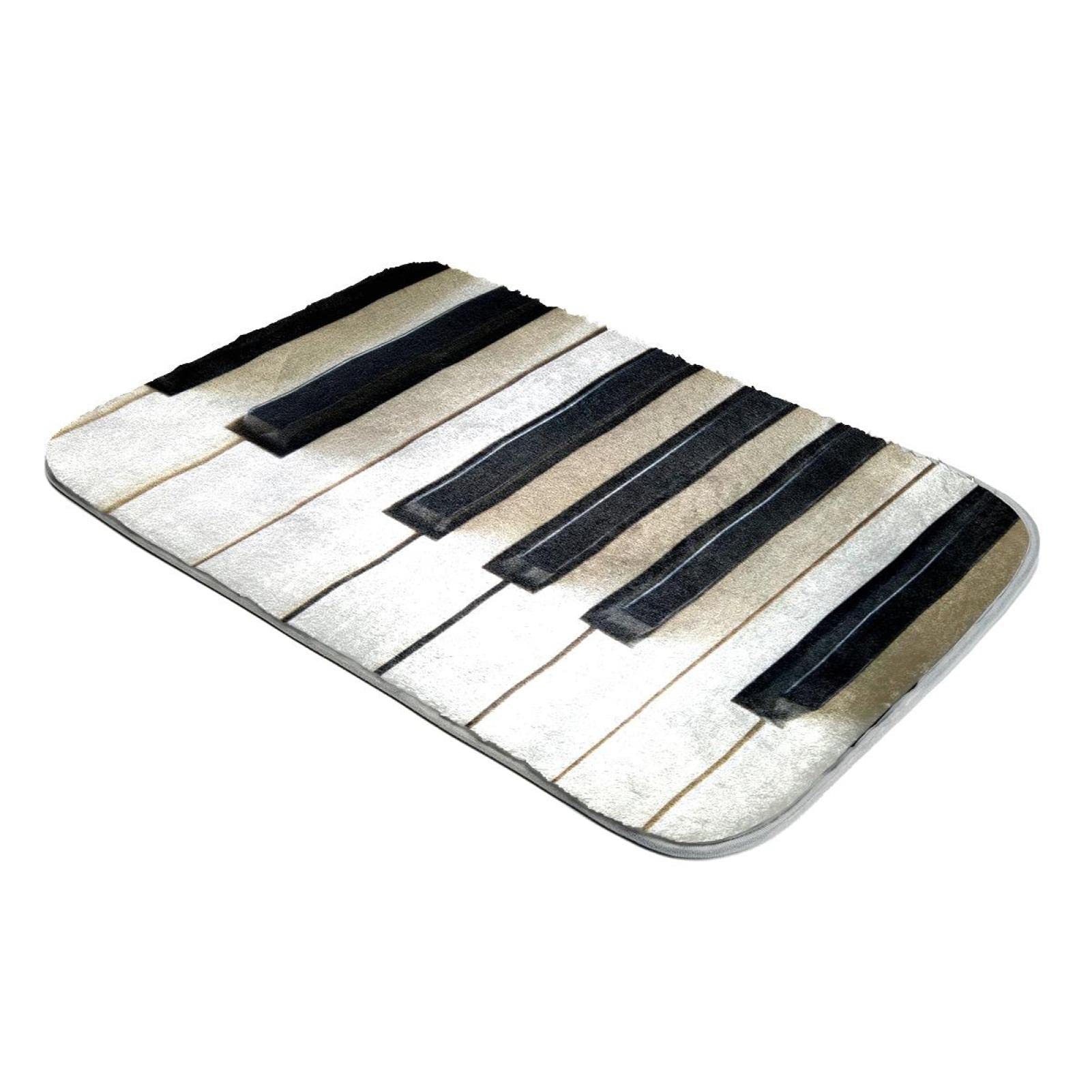 Tapis touches de piano doux fausse fourrure pour isoler les sols froids du salon