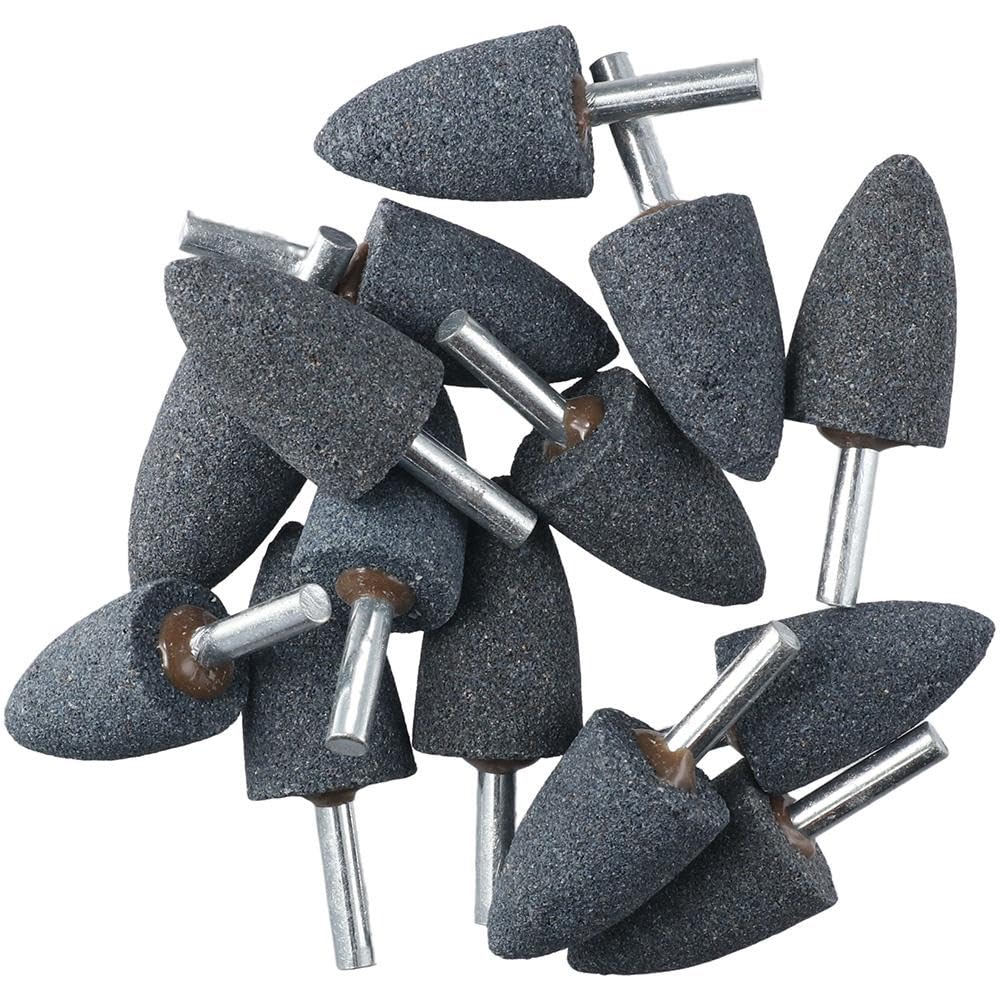 AllGIFT Abrasive Grinding Wheels 15pcs Cone-Shape Industry Tool 1