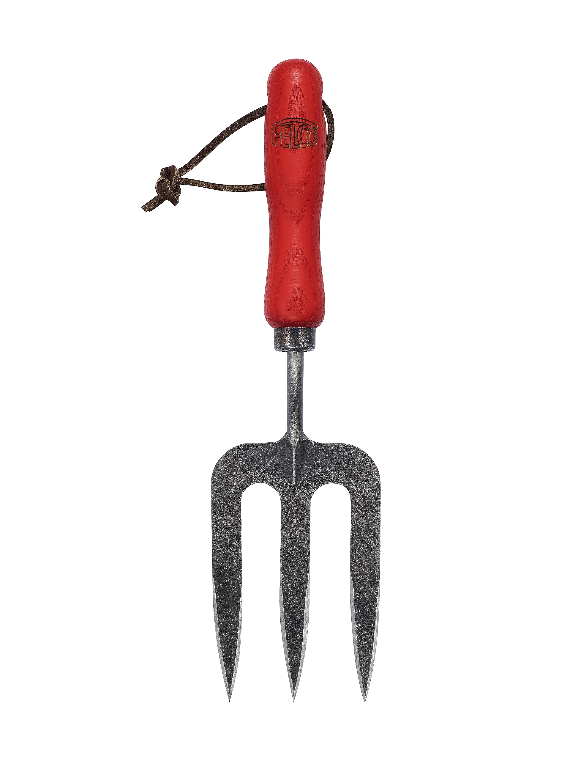 Garden Hand fork Model 431 Forged Baron Hardened Steel Ash Wood Handle Aerating Compost Gardening Planting Weeding Horticulture made in Netherlands