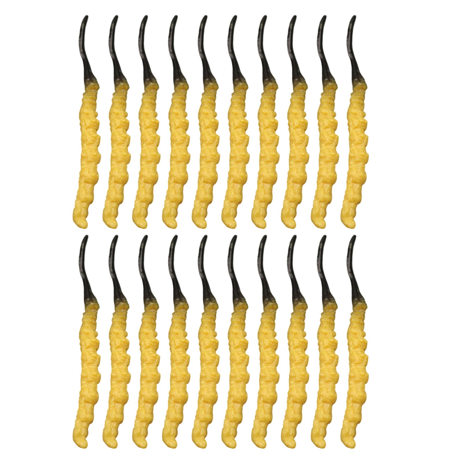 Limtula Realistic Wild Cordyceps Simulation Model for Home Decoration and Educational Display Chinese Medicinal Plant PVC Fraudulent Cordyceps