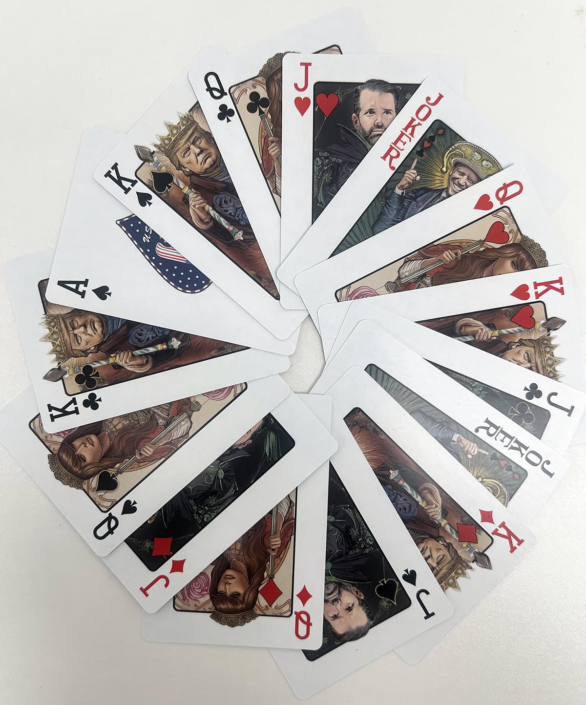 Trump Family Playing Cards - Premium Collector's Edition