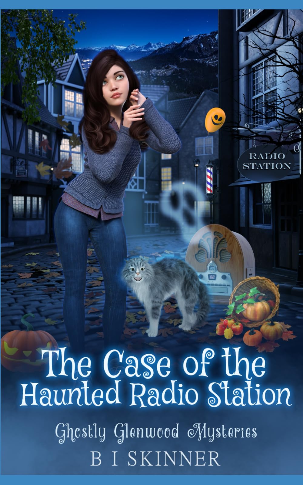 The Case of the Haunted Radio Station: Paranormal Cozy Mystery Novella (Ghostly Glenwood Mysteries Paranormal Cozy Mystery)