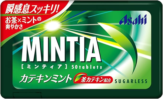 Amazon アサヒグループ食品 ミンティア カテキンミント 50粒 10個 ミンティア ミントタブレット 通販