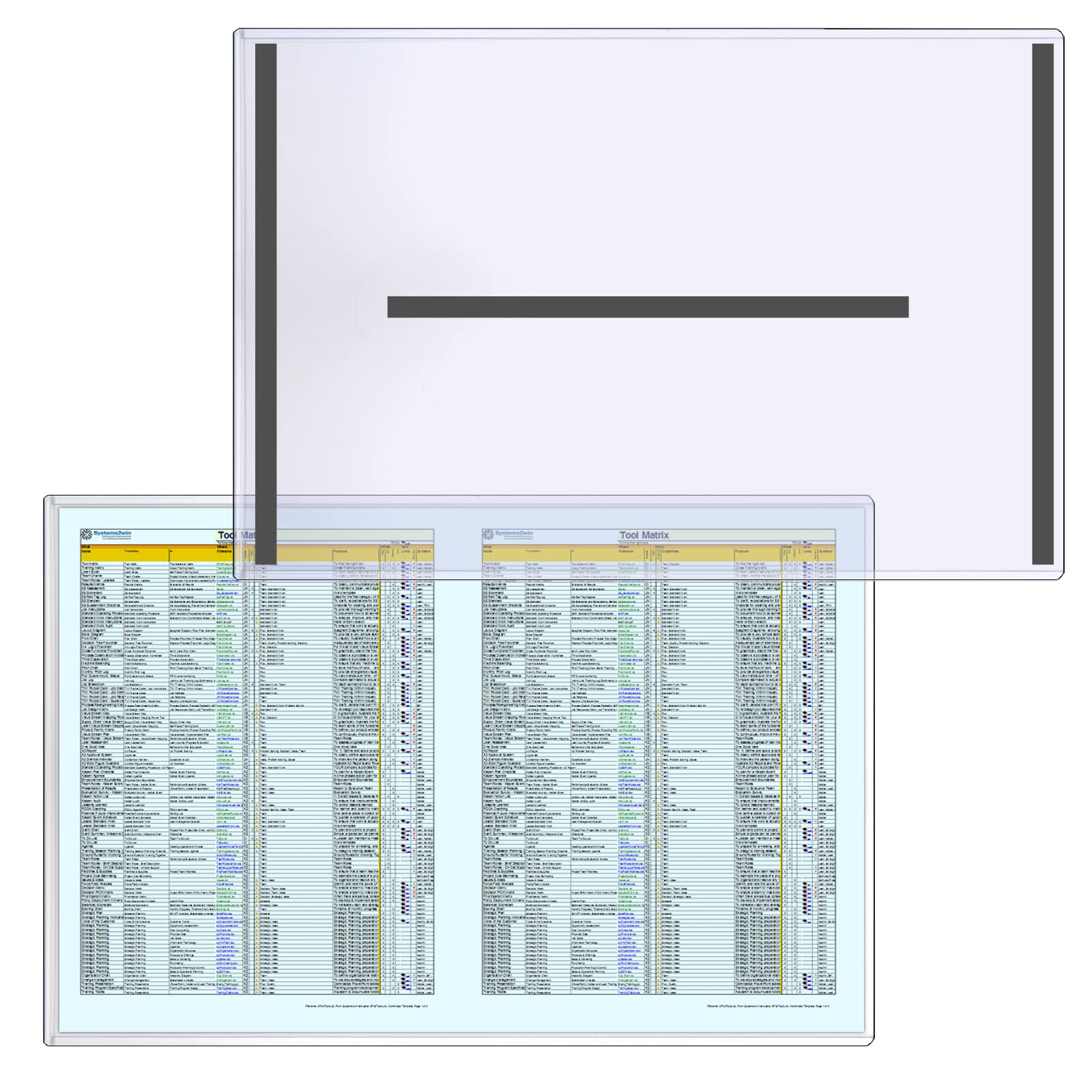 StoreSMART - Magnetic Frames - Rigid Plastic - 11
