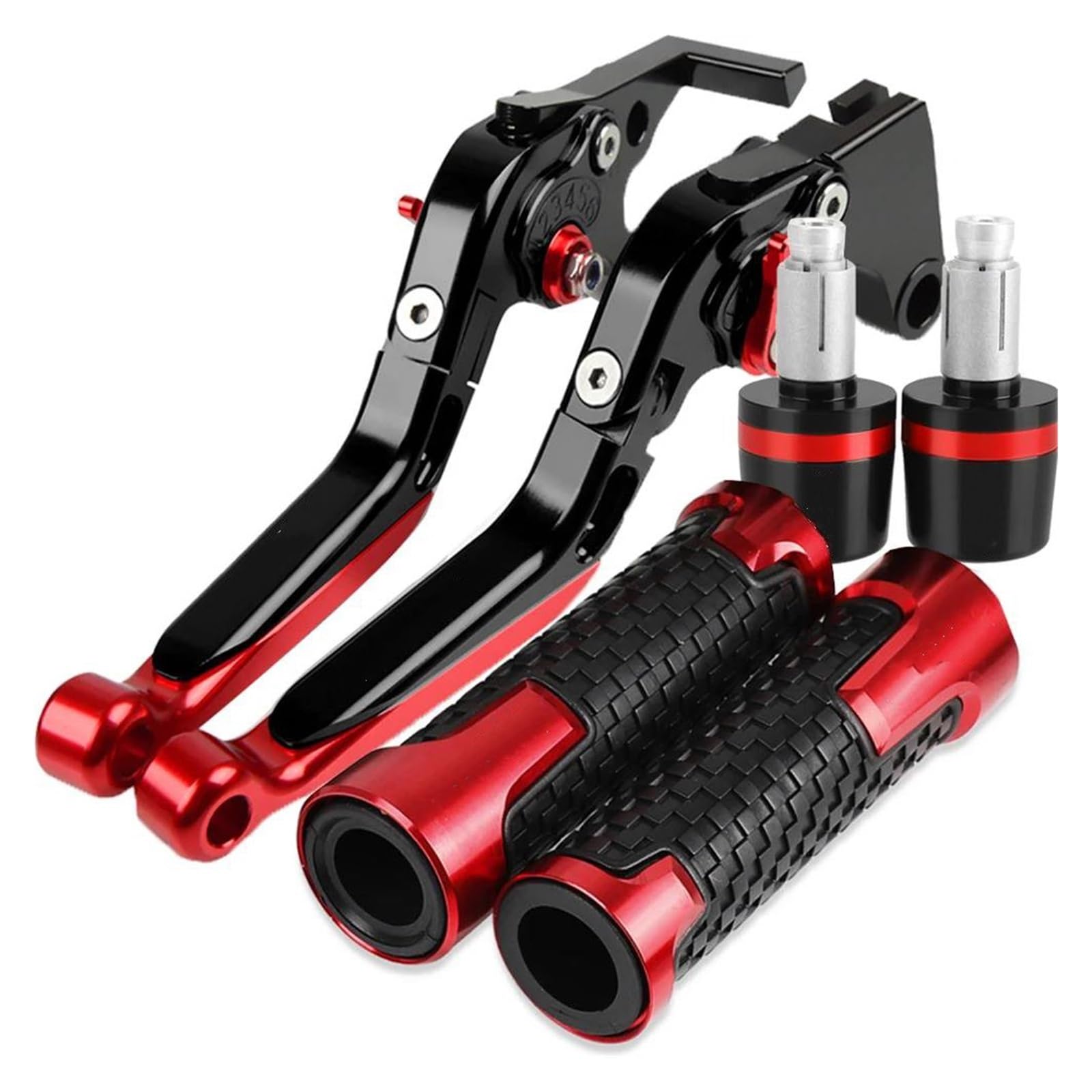 Mamxvkvzeu A10 Motorbike Brake Clutch Handle Levers For Africa Twin Crf1100l Crf 1100L 1100 L Dct 2020 2021 2022 Motorcycle Adjustable Brake Clutch Levers Handlebar Grips(A10)