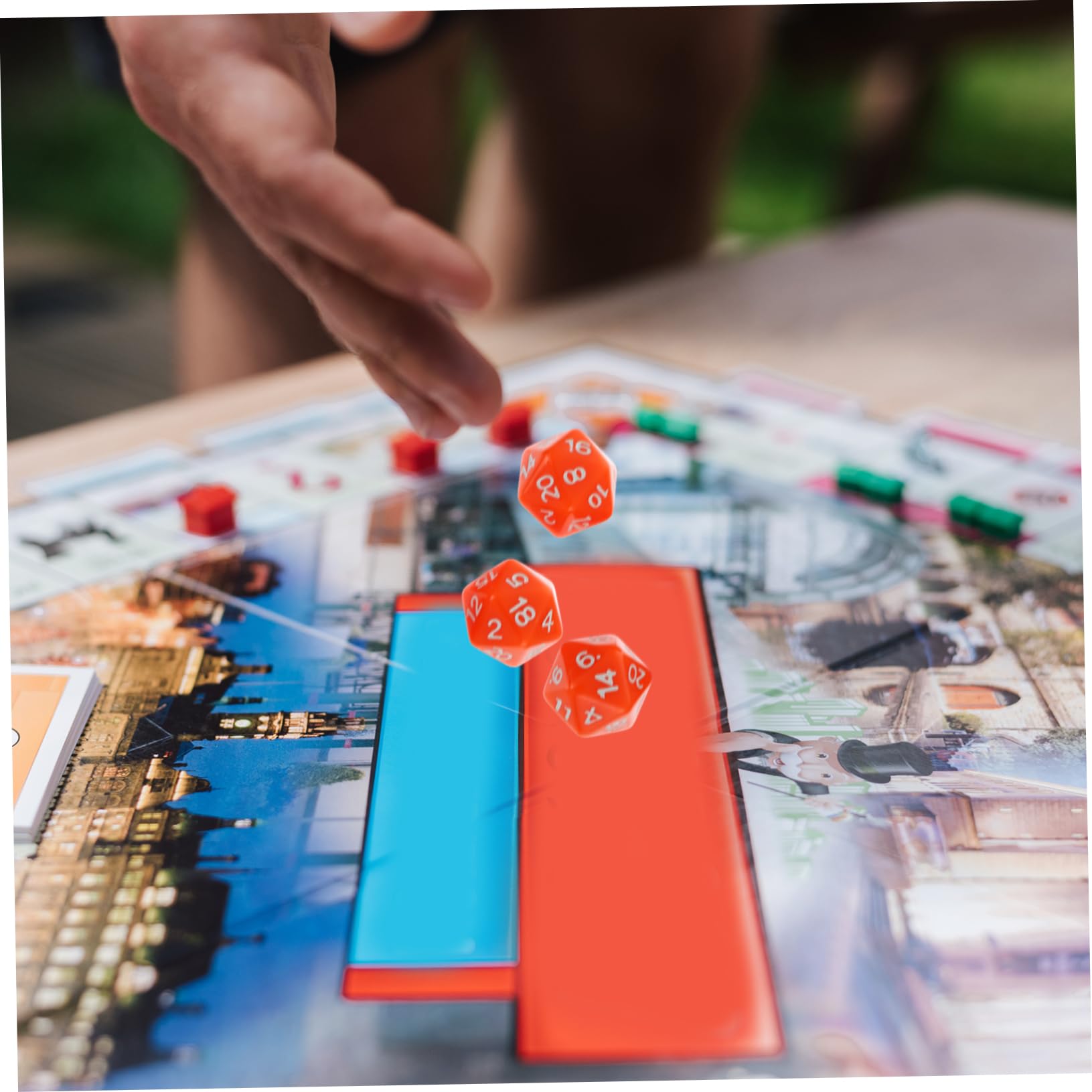 Abaodam 5 Set Di Giochi Da Tavolo In Acrilico Con Tazze Di Dadi