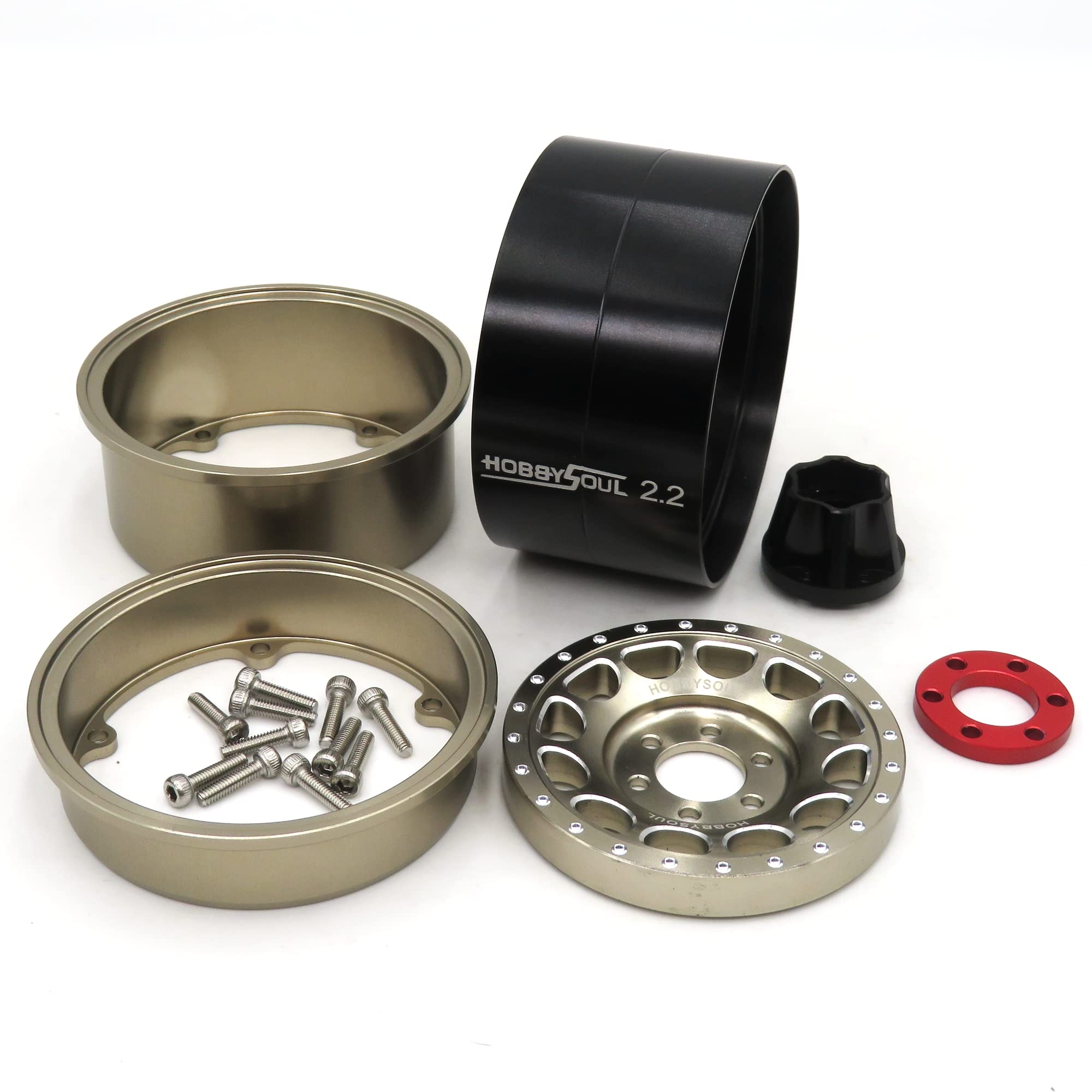 Amazon | hobbysoul 調節可能 4オフセット 2.2 ビードロック