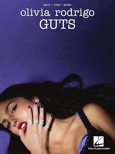 Olivia Rodrigo - Guts Piano/Vocal/Guitar Songbook | 12 Pop Hits