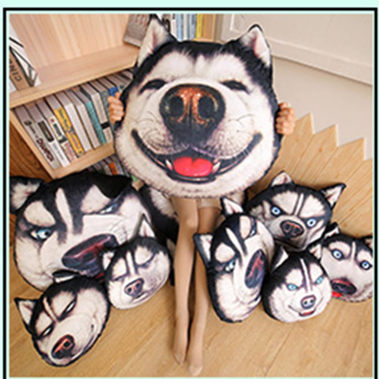 HIROKUN HOUSE ハスキー犬 ぬいぐるみ 特大 Amazon | [ハウスXIN] ハスキーぬいぐるみ クッション 大きい