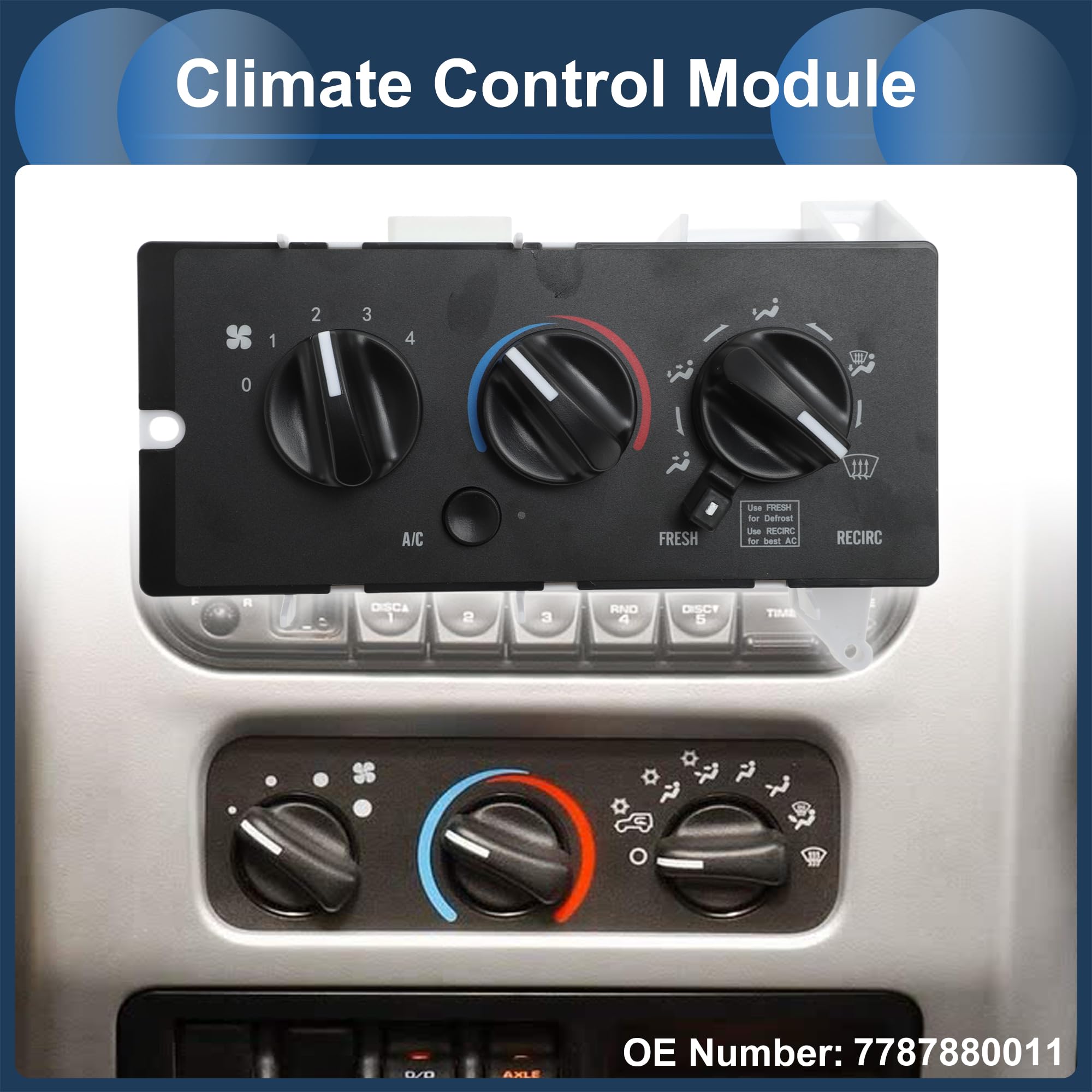 Climate Control Module - 4C-1001