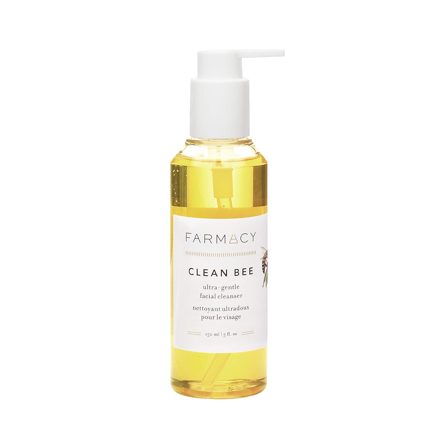 Farmacy Clean Bee Gentle Facial Cleanser - Daily Face Wash & Moisturizer w/ Hyaluronic Acid : Beauty & Personal Care