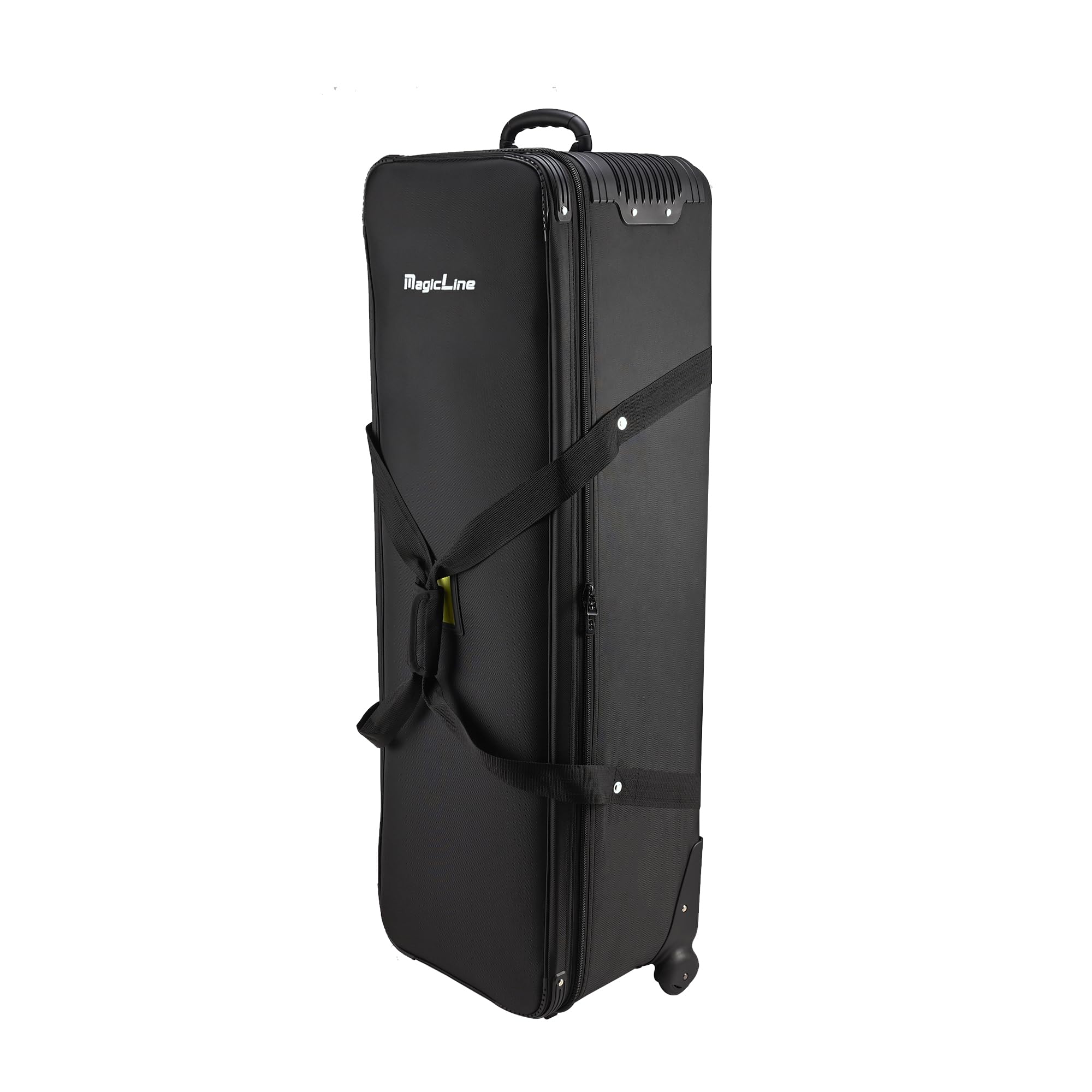 MagicLine Studio Trolley Case 47.2x15x13 inch/120x38x33 cm, Rolling Camera Case, Carrying Bag with Wheels for Photo Video Studio Gears, Light Stands, Tripods, Strobes and Studio Lights, Telescopes.