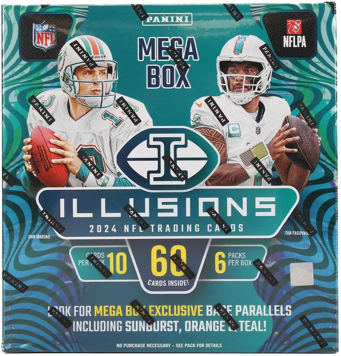 2024 Panini Illusions Football MEGA box (6 pks/bx)