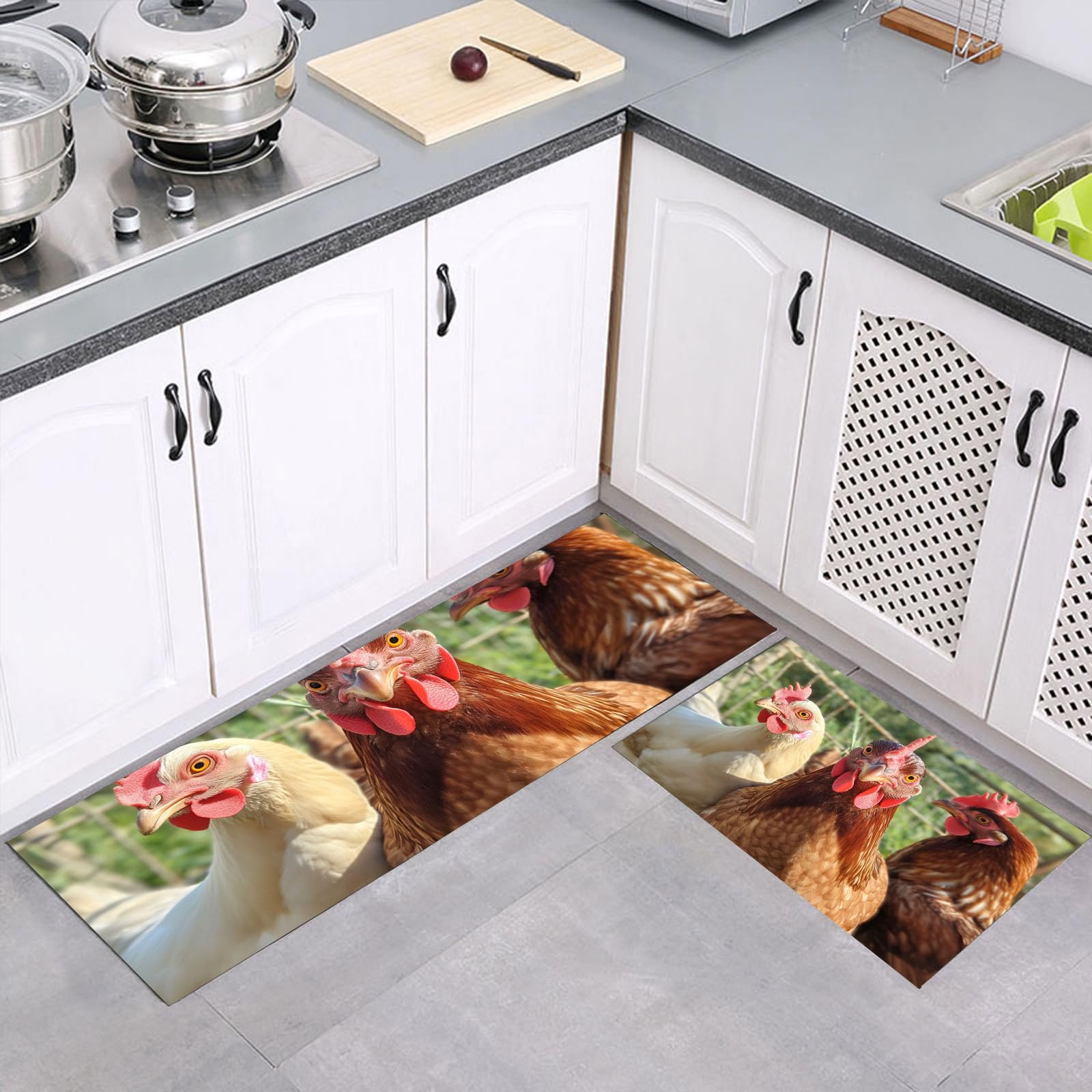 Alfombras de cocina lavables que evitan resbalones y protegen el suelo