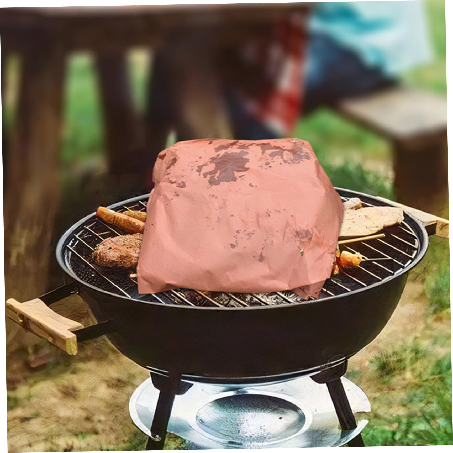 Rollo de papel de carnicero, absorbente de aceite de calidad alimentaria, 18 pulgadas x 175 pies, resistente al calor para parrilla de barbacoa