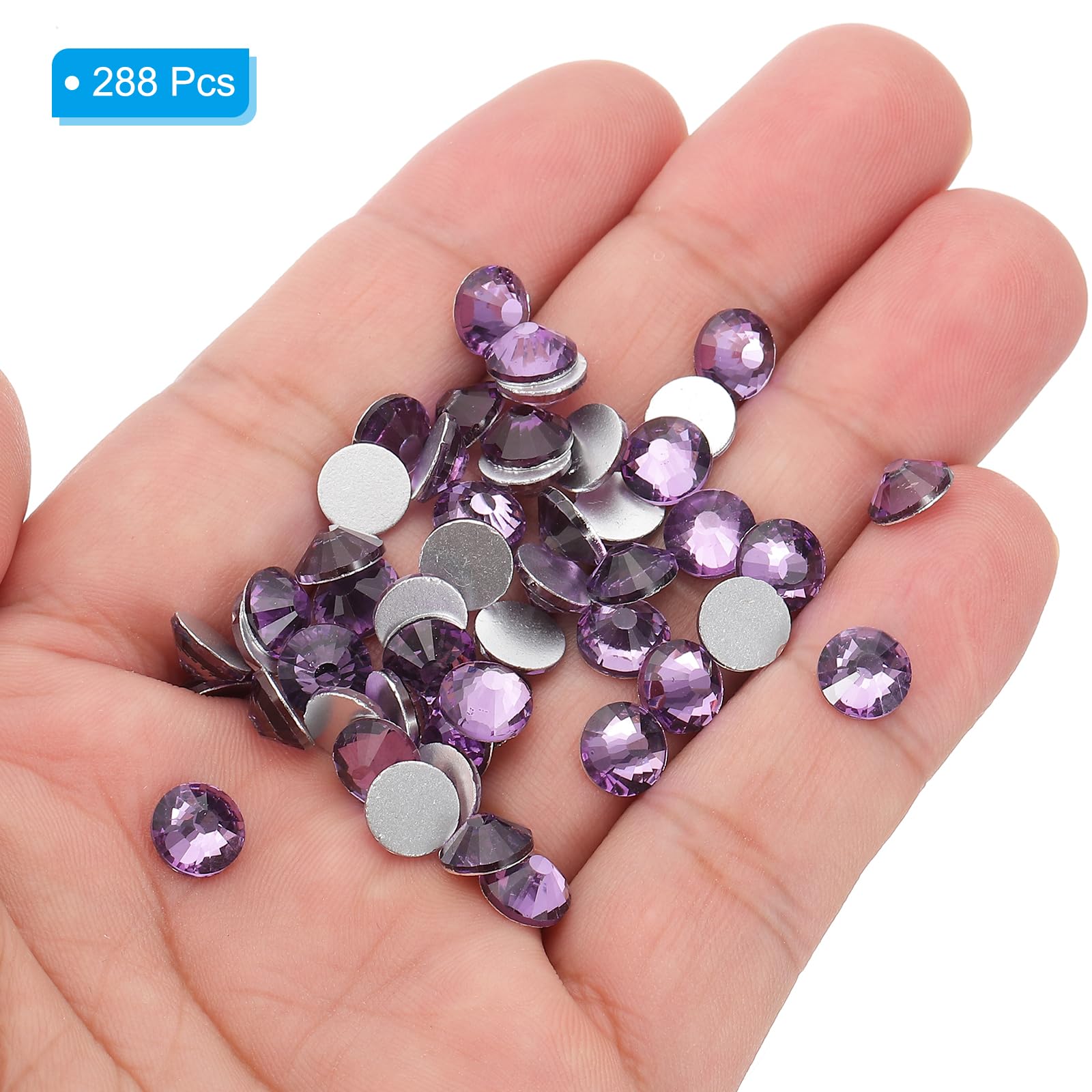 PATIKIL SS34/288Pcs Glass Diamante Rhinestone - Image 4