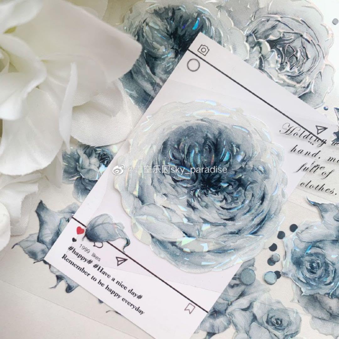 海外マスキングテープ巻売り 花壇 フラワー 風景マスキングテープ 人物