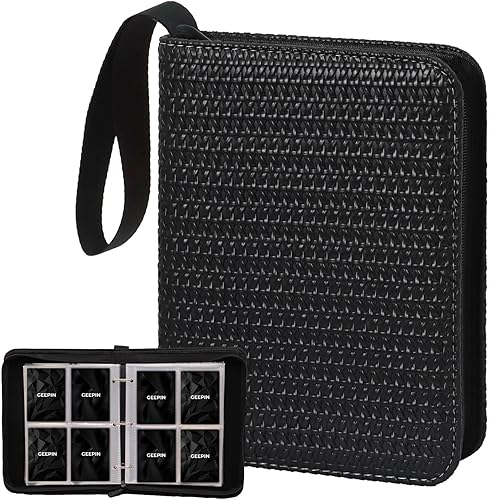 Miniatura 7 de Carpeta de tarjetas de fútbol americano con 400 bolsillos para fútbol americano. Carpeta de tarjetas de fútbol 2024 con fundas para tarjetas de