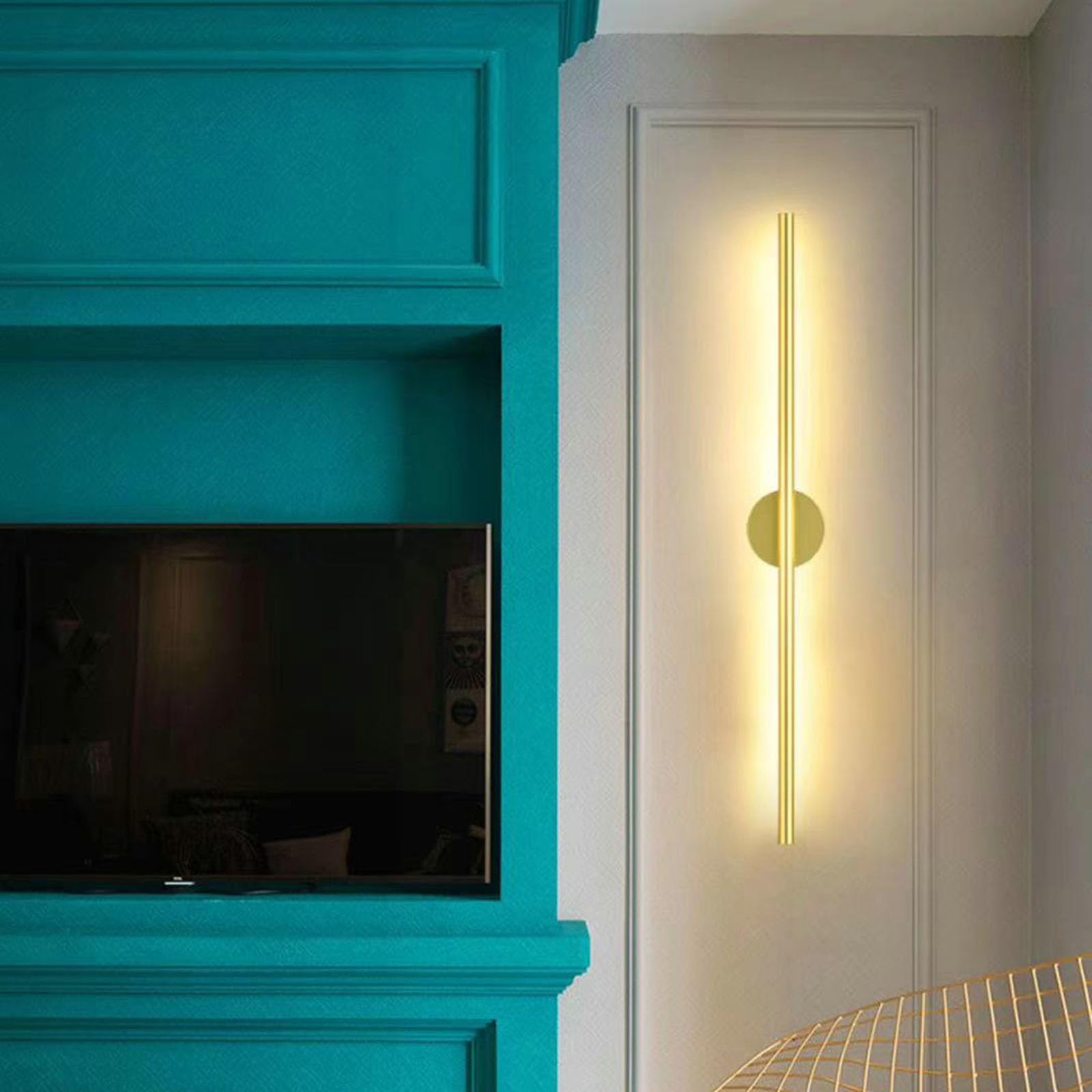 Lámpara de pared interior para crear un ambiente acogedor en el restaurante 8