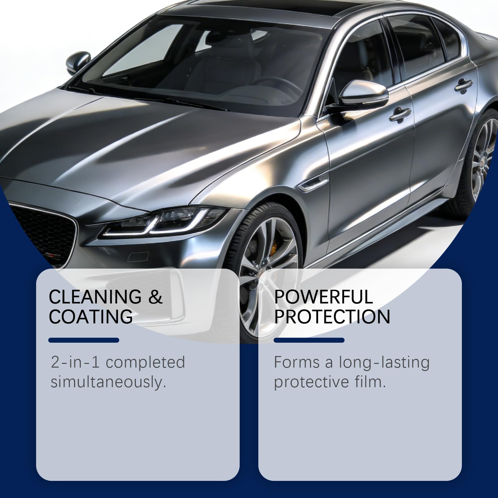 Keramische Beschichtung für Autos Kit, Quick Effect Coating Agent, Auto Wachs Spray, Auto Lackschutz Kit mit Schwamm, Reinigung, Polieren und Verbesserung des Glanzes, für LKW, Motorrad (4Pcs)