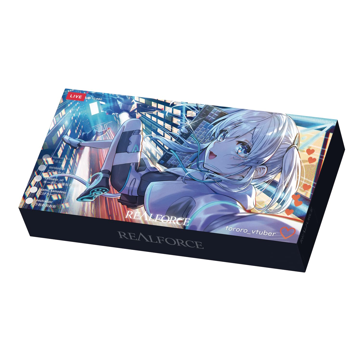 Amazon.co.jp: REALFORCE × 猫麦とろろ GX1 Plus Keyboard 45g 日本語