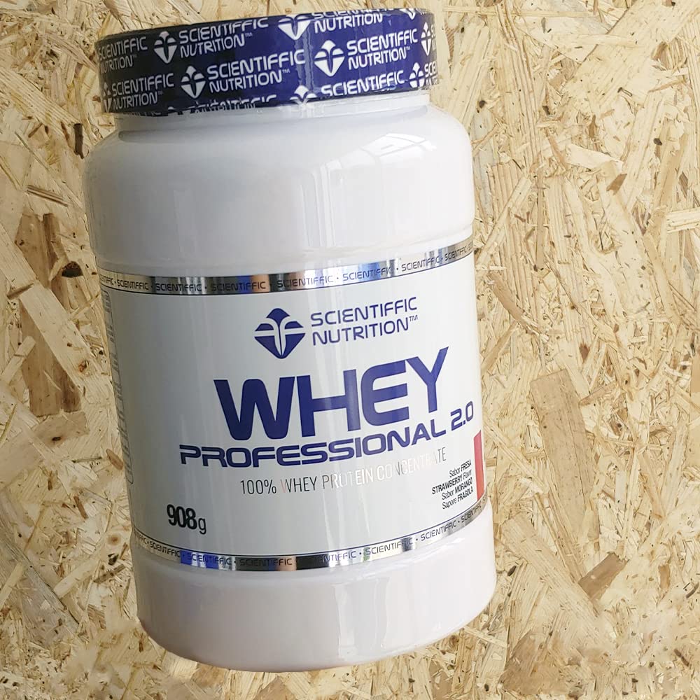 MST SCIENTIFFIC NUTRITION Scientific Nutrition - Whey Professional 2.0, poudre de protéines de lactosérum 100% pures, pour augmenter la masse musculaire, avec enzymes digestives et lactase - 2 kg,