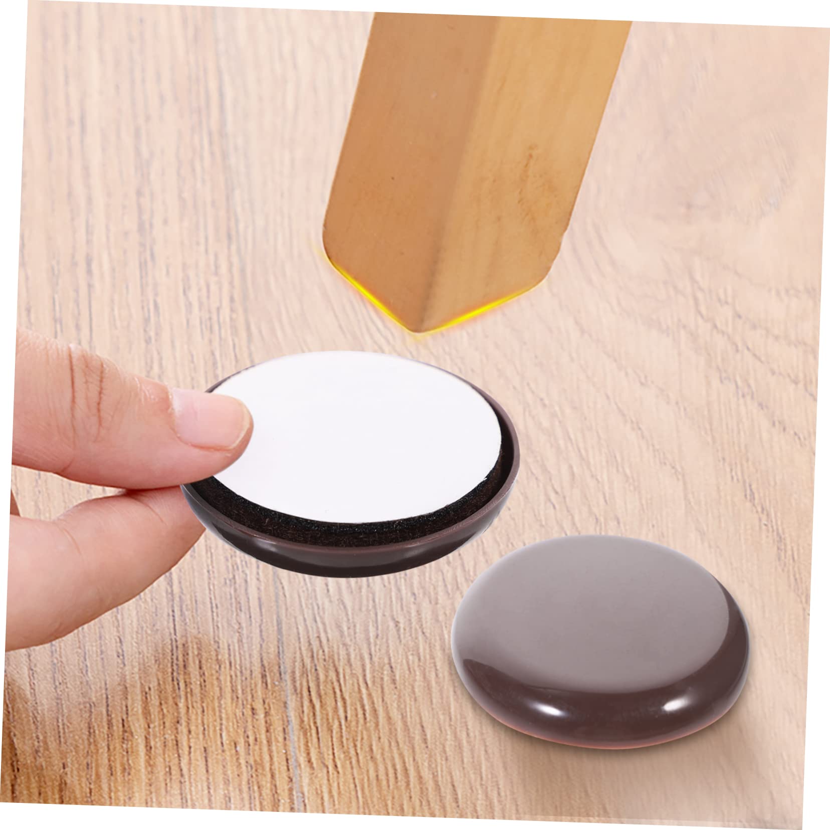 NUOBESTY 3 Sätze Selbstklebende Möbelgleiter Für Tischbeine Geräuschreduzierende Runde Pads Für Effektives Gleiten Und Hartböden Für Zuhause 20 Stück * 3