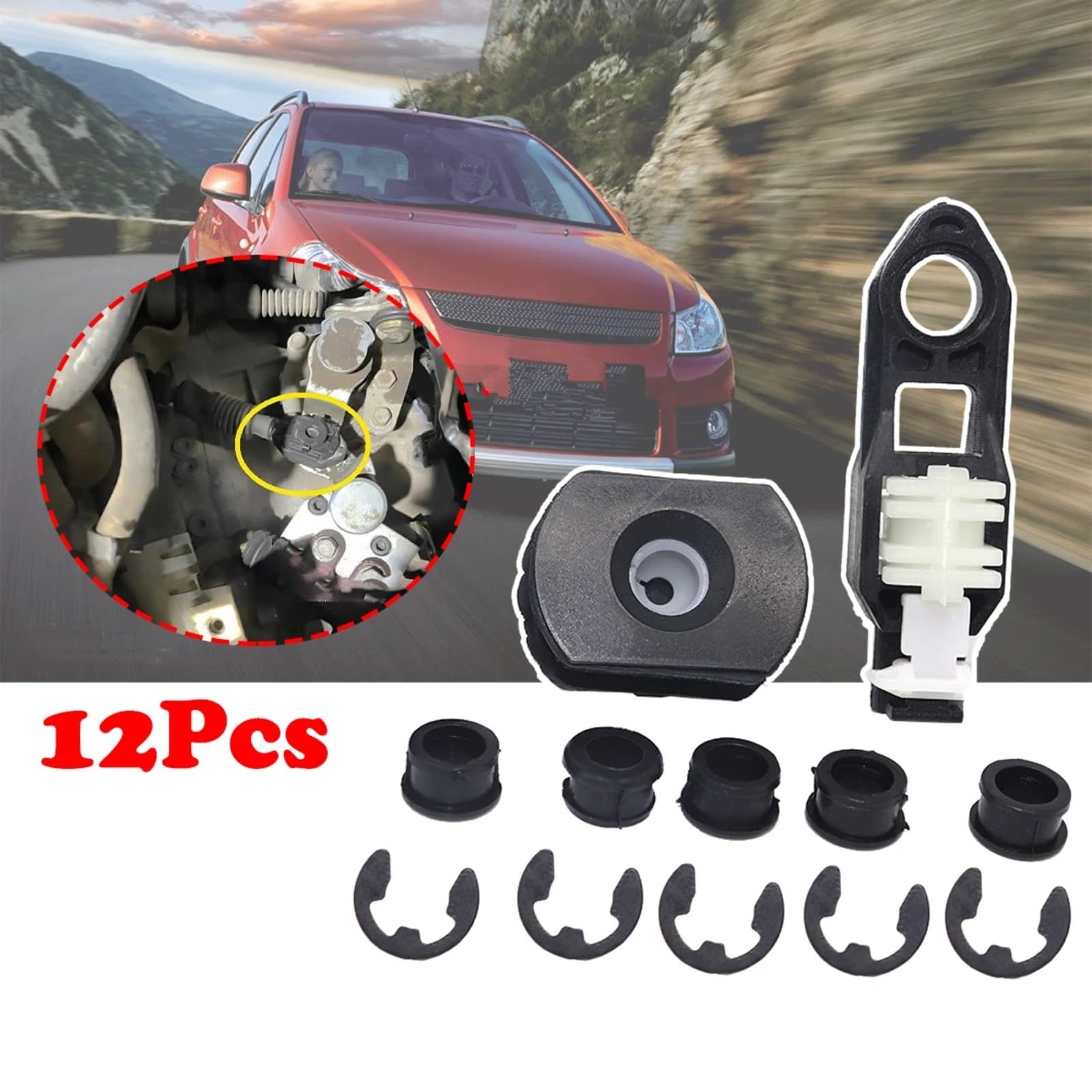 Amazon.co.jp: シフトレバーブッシュ Compatible With Suzuki For Alto