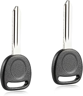 2X USARemote Replacement Key for Cadillac Escalade Chevrolet Blazer Impala Malibu S10 Silverado Suburban Tahoe Trailblazer GMC Envoy Savanna Sierra Yukon (B102P)