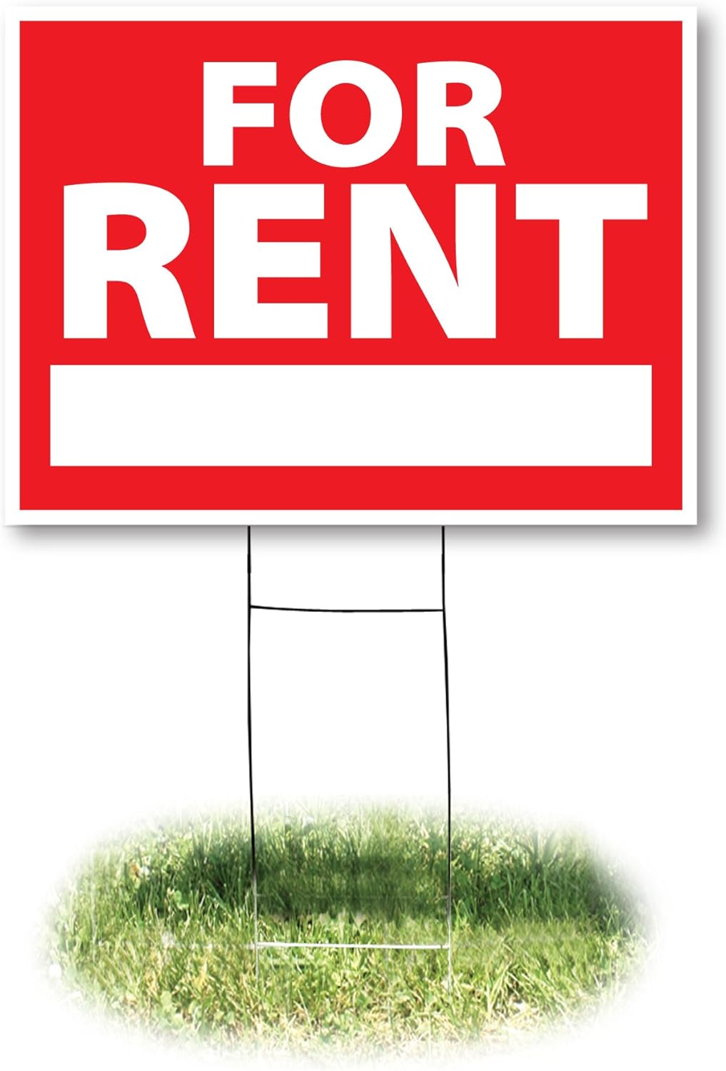 Headline Sign 4729 Yard Sign, for Rent, 18 Inches by 24 Inches