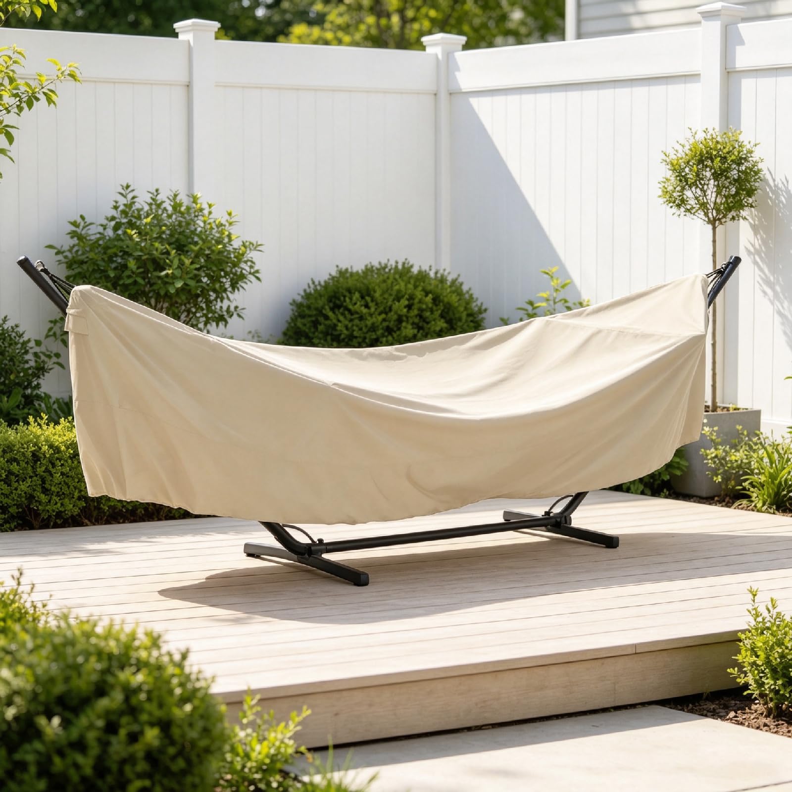 Copertura Lettini Esterno,Copertura per Amaca da Esterno,Copertura per mobili da Giardino,Copertura per Sdraio da Giardino,Anti-UV,Antivento,per Sedia a Sdraio e Mobili
