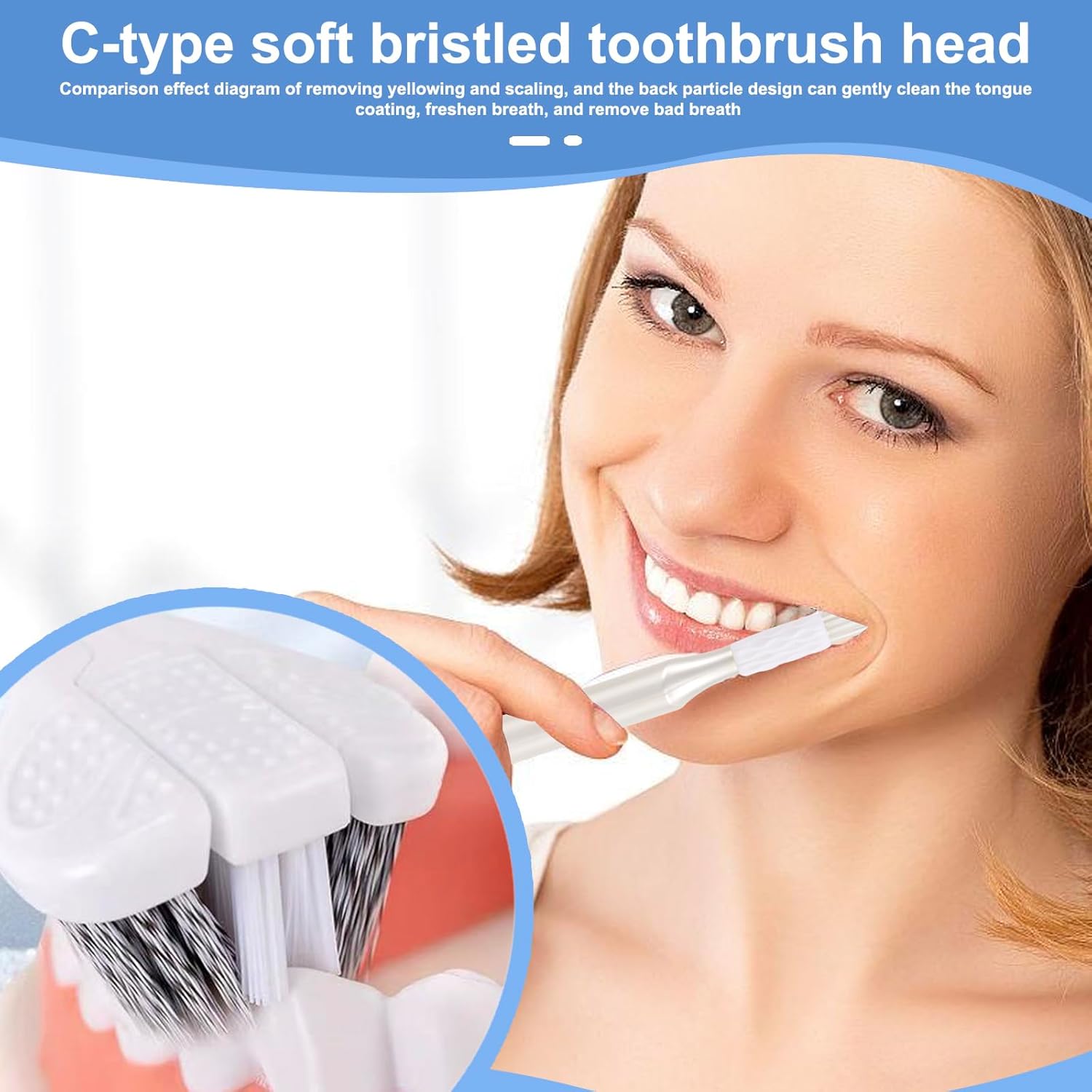 Medium Toothbrush Set, Bulk Toothbrushes for Kids Travel, Multi-Angle