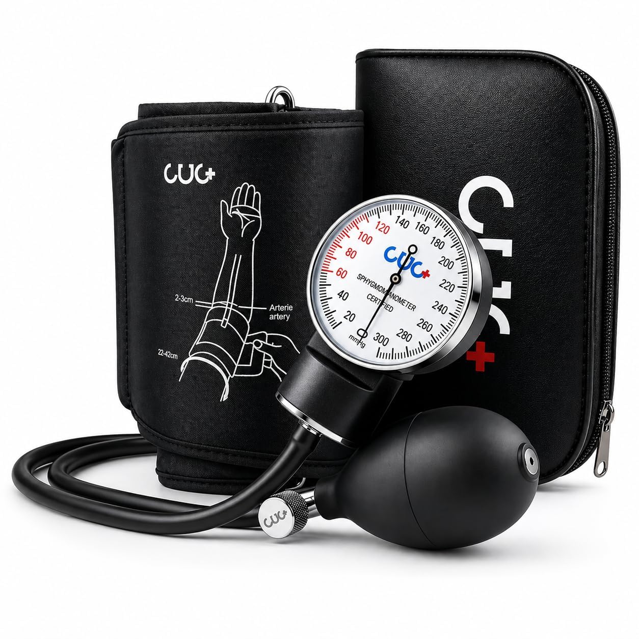Photo 1 of CUG Manual Blood Pressure Cuff (Black)