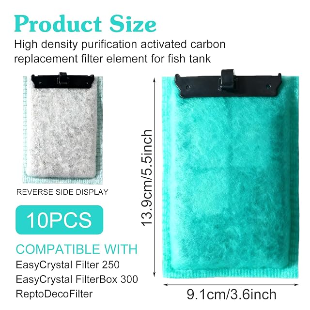 Foto 2 de 7 de 10 cartuchos de filtro para acuario con Algostop Depot antialgas