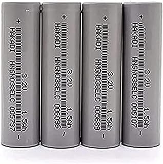 Battery 3.2V 1500Mah Batteries, Chargeable for Flashligh Solar System Scooter Led Light Battery,4pcs