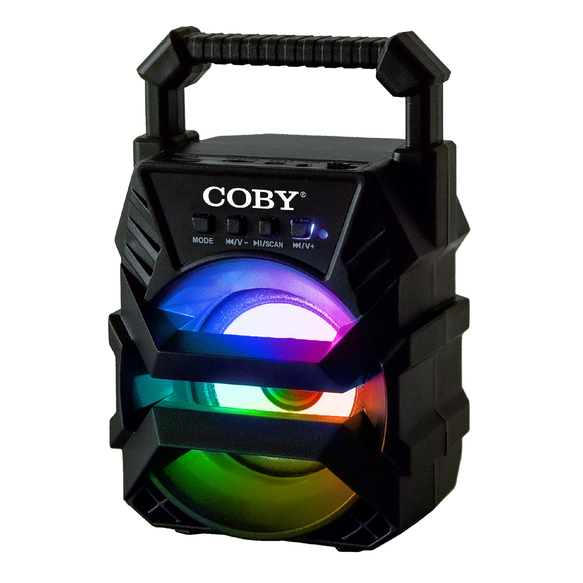 Coby Portable Bluetooth Speaker Wireless PA System