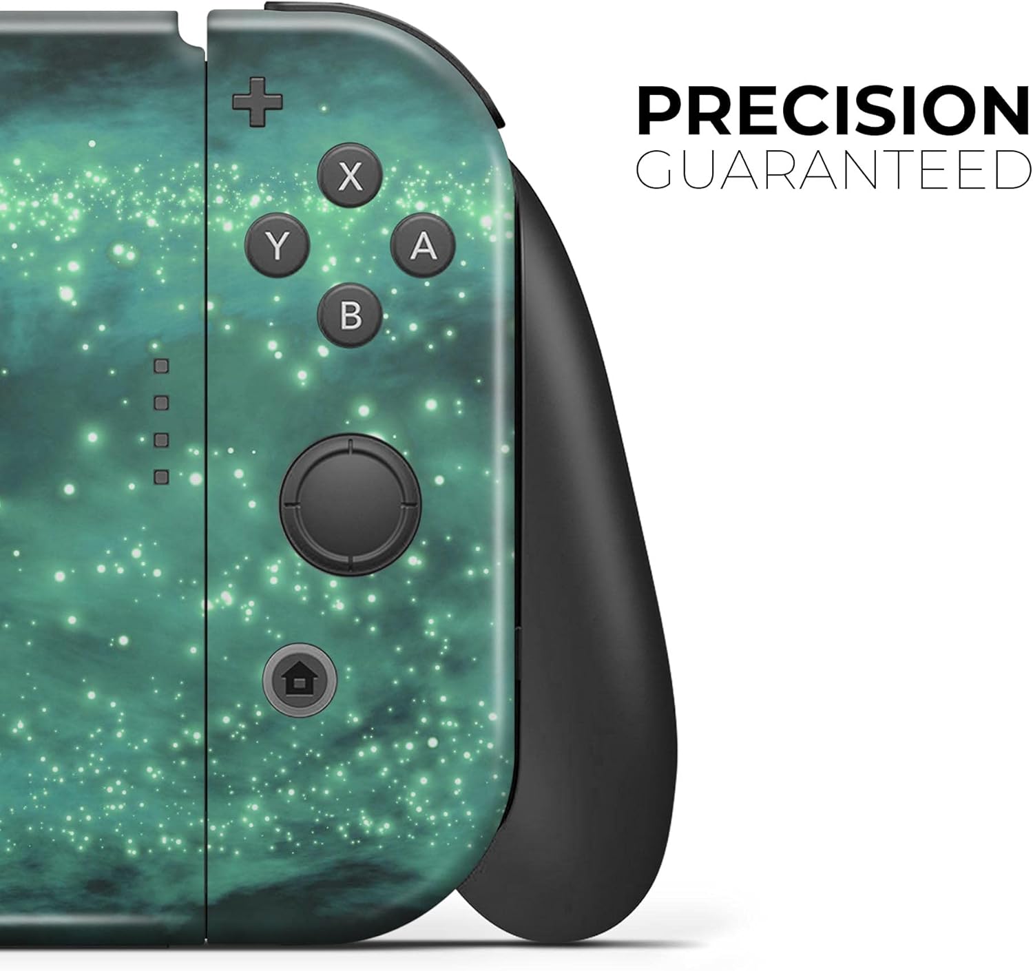Design Skinz - Compatible with Nintendo Switch OLED Console Bundle - Skin Decal Protective Scratch-Resistant Removable Vinyl Wrap Cover - Glowing Green Orbs of Light