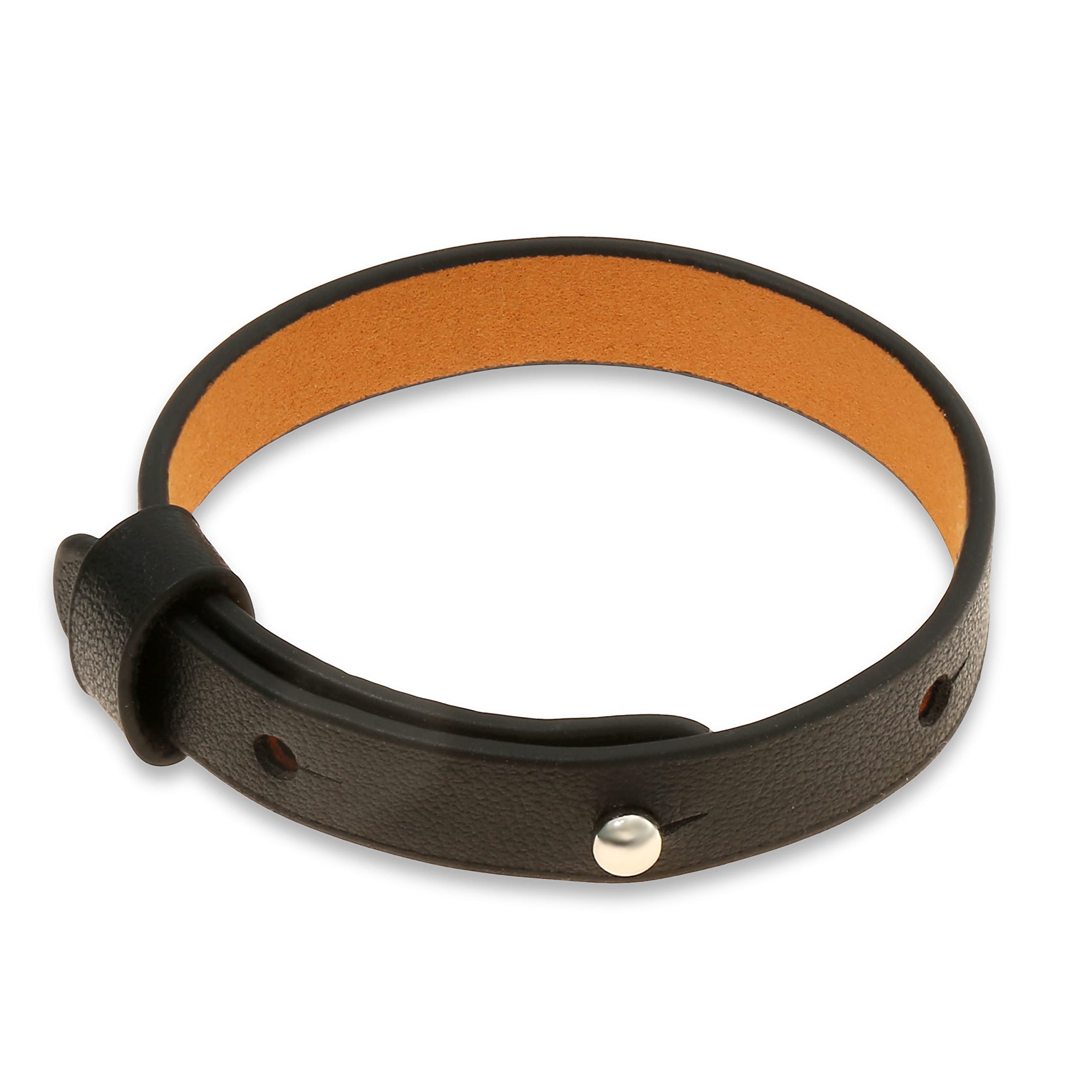 Made by Nami Veganes Leder-Armband in versch. Farben - Verstellbares Herren-Armband Surfer-Armband Männer-Armband Verstellbar - Casual Herren-Schmuck